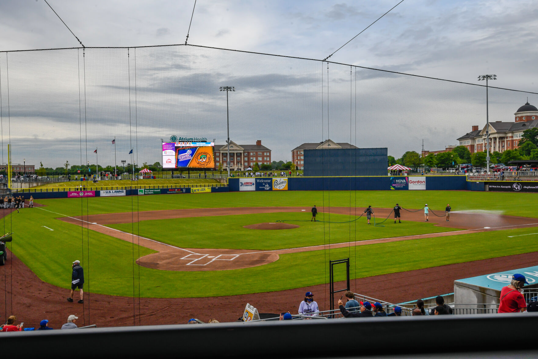The Kannapolis Ballers lost their home opener 8-4 to the Wood Ducks.